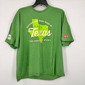 HEB Guac Tour 2023 Texas T-Shirt Mens XL Green Avocados From Mexico Promo Tee